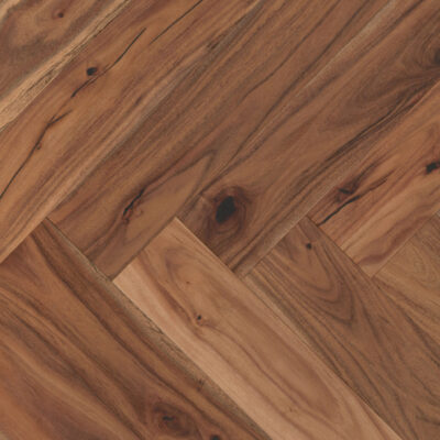 Walnut Acacia Natural Wood Block ABC UV Lacquered Solid Floor